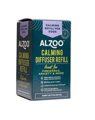 Alzoo Plant-Based Calming Diffuser Refill For Dogs pig feed piglet nutrition pig food pellets pig vitamins pig treats