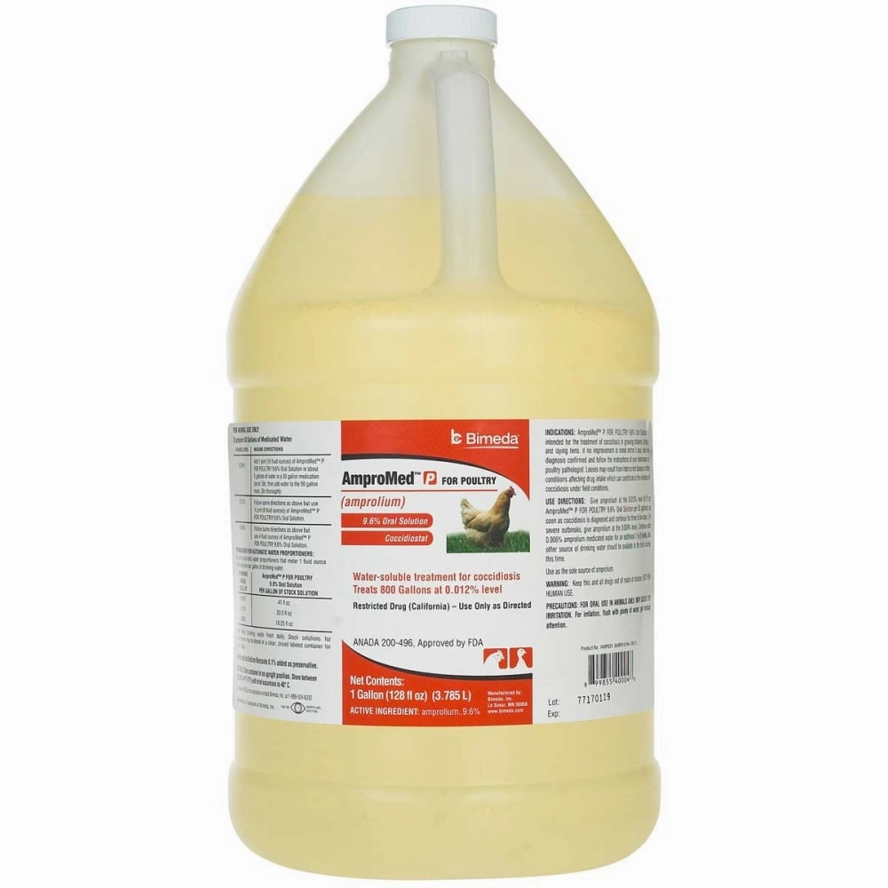 Ampromed for Poultry, Gallon puppy accessories new puppy gear puppy bed puppy blanket puppy grooming kit