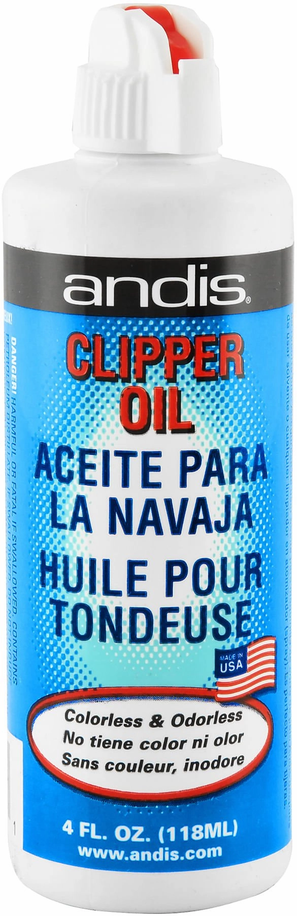Andis Clipper Oil, 4 oz cat grooming cat shampoo cat conditioner cat comb cat grooming glove