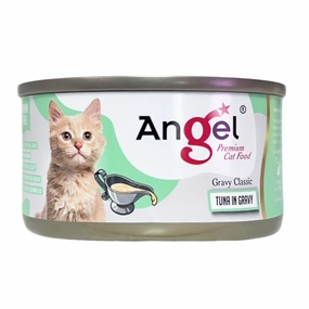 Angel Tuna In Gravy Canned Cat Food 80g cat food cans soft cat food high protein cat food natural cat food senior cat food