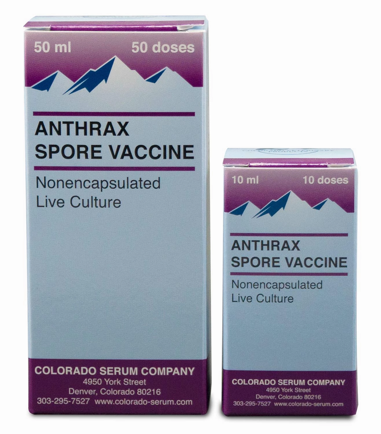 Anthrax Spore Vaccine for Horses & Livestock