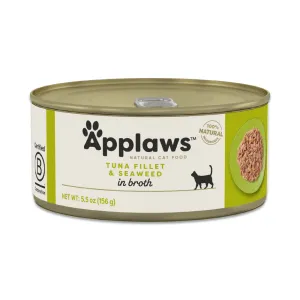 Applaws Natural Wet Cat Food Tuna with Seaweed in Broth cat calming diffuser cat stress relief anxiety cat treats cat relaxing spray pet mood aid