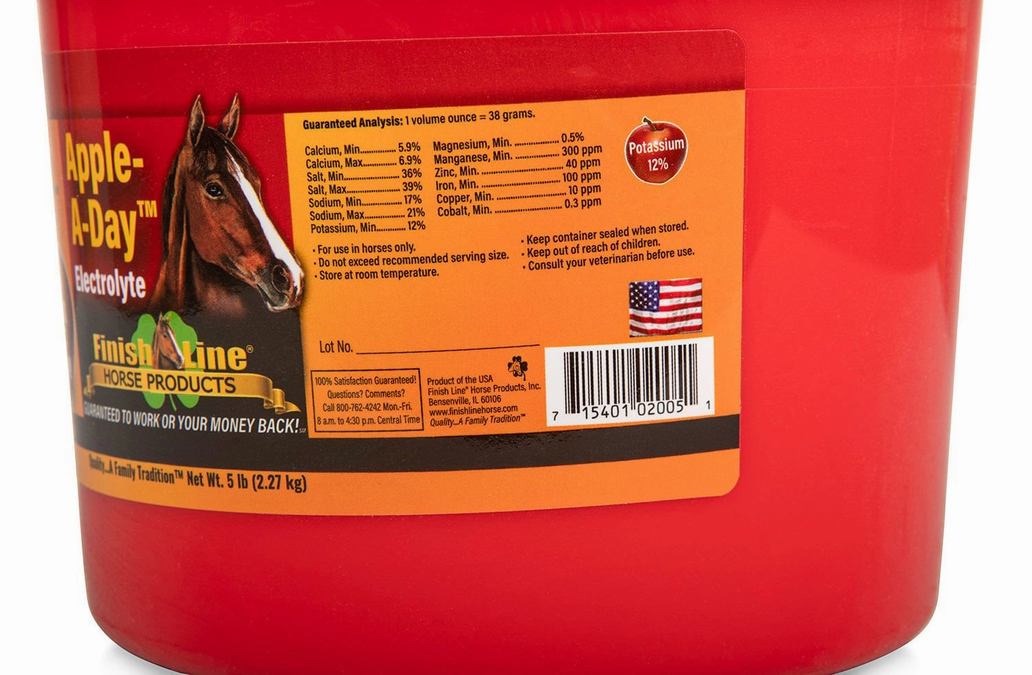 Apple-A-Day Electrolyte Supplement for Horses