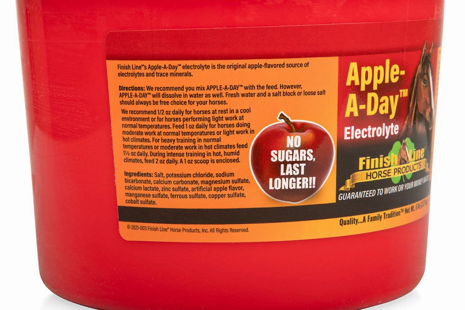 Apple-A-Day Electrolyte Supplement for Horses