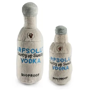 Arfsolut Vodka Plush Dog Toy dog toys indestructible dog toys dog tug toys dog plush chew resistant toy