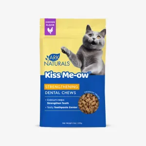 Ark Naturals Kiss Me-Ow Strengthening Dental Cat Chews Chicken Flavor - 3oz bag cat toys interactive cat toys cat teaser wand cat balls cat laser pointer