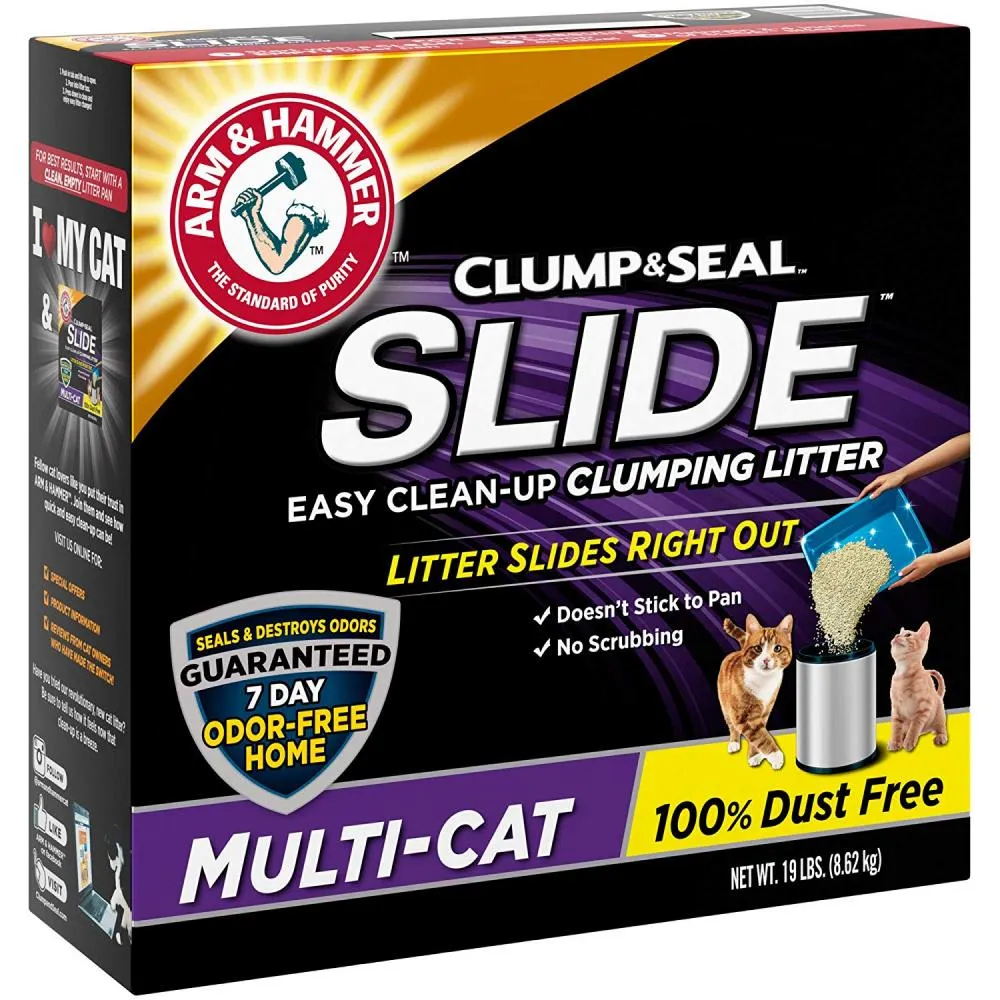 Arm & Hammer Slide Multi-Cat Litter cat supplies cat house cat tree cat feeder cat collar