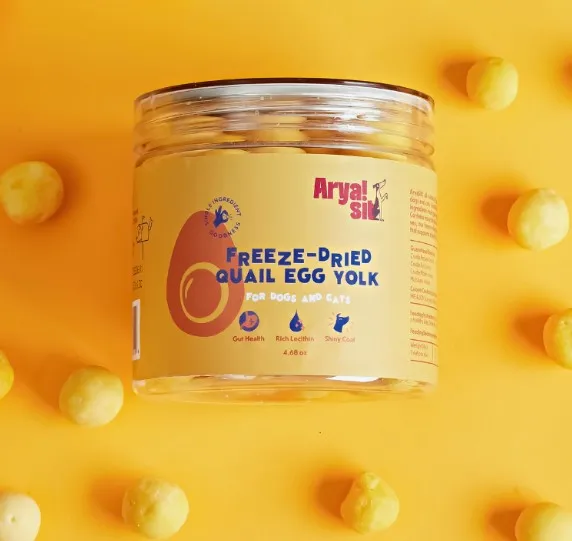 Arya Sits Freeze-Dried Egg Yolk Treats 4.68oz goat vitamins sheep health poultry medicine livestock supplement animal wellness