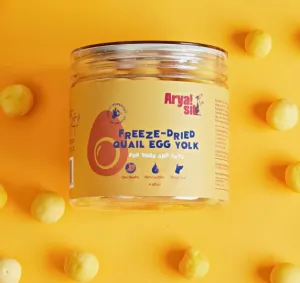 Arya Sits Freeze-Dried Egg Yolk Treats 4.68oz goat vitamins sheep health poultry medicine livestock supplement animal wellness