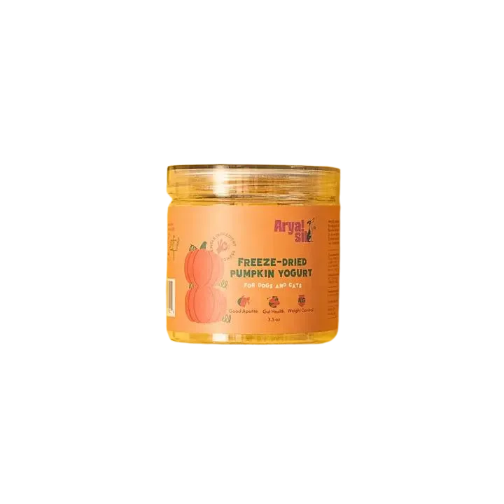 Arya Sits Freeze-Dried Pumpkin Yogurt Treats 3.5oz goat vitamins sheep health poultry medicine livestock supplement animal wellness