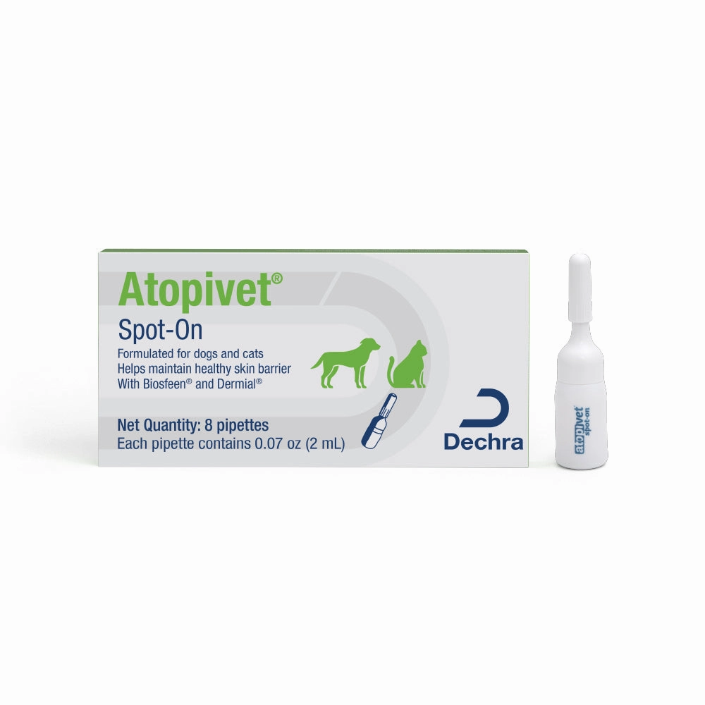 Atopivet Spot-On, 8 x 2 mL Pipettes plush dog toys fluffy dog toy dog cuddle toy dog toy set stuffed toy for dogs