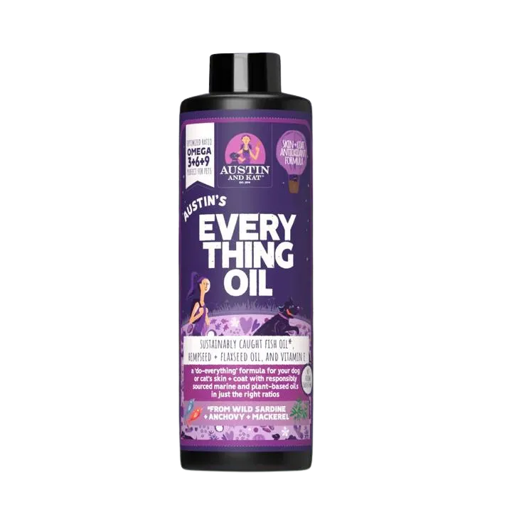 Austin & Kat Austin's Everything Oil 16oz Bottle pig feed piglet nutrition pig food pellets pig vitamins pig treats
