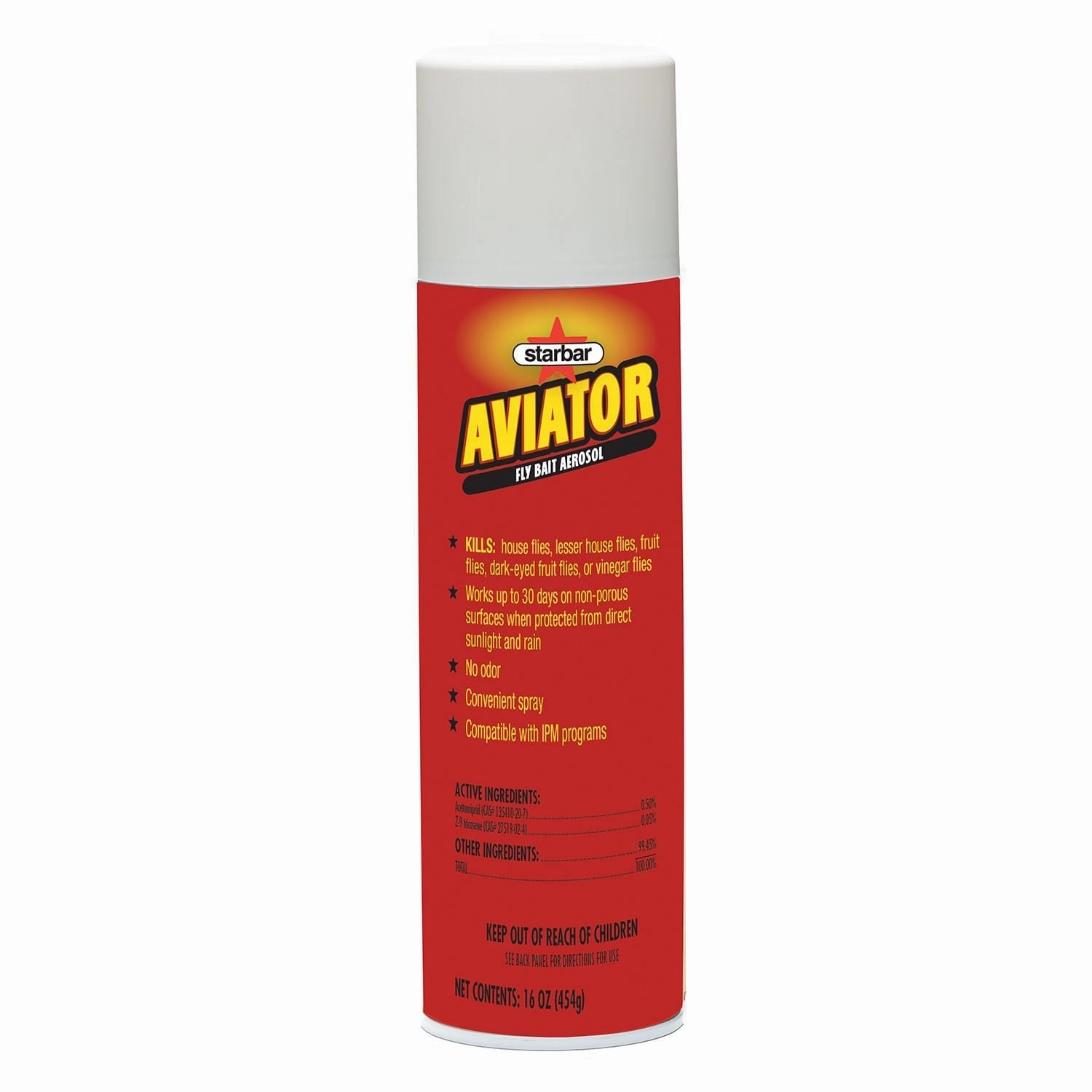 Aviator Fly Bait Aerosol, 16 oz wet cat food canned food for cats gravy cat cans soft texture cat food wet pouches