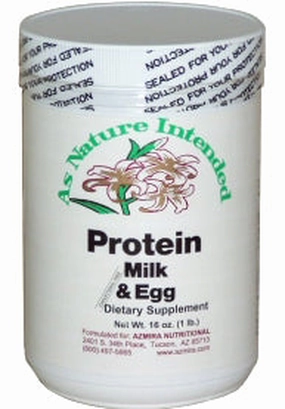 Azmira Dairy & Egg Protein Powder 16oz sheep medicine goat wormer cattle supplement livestock vitamins farm animal health