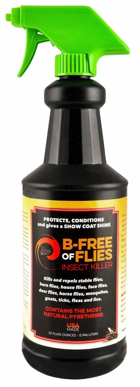 B-Free of Flies - Bug Killer for Flies & Mosquitoes pet shampoo pet brush pet wipes pet scissors pets comb