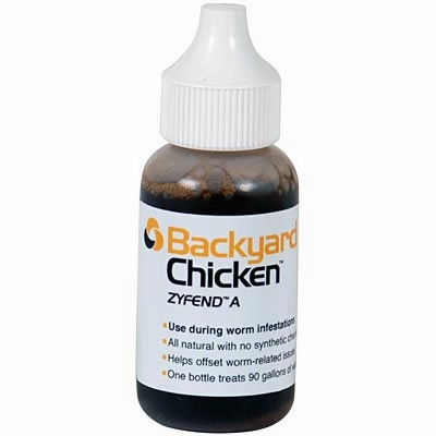 Backyard Chicken Zyfend A Chicken Dewormer, 30 mL