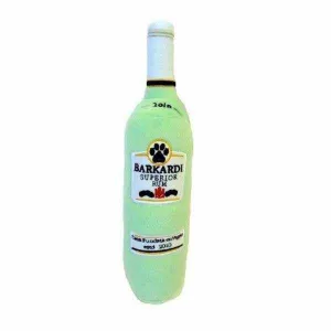 Barkardi Superior Rum Dog Toy dog toys indestructible dog toys dog tug toys dog plush chew resistant toy