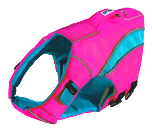 BayDog Monterey Bay Dog LifeJacket - Sunset Pink - dog accessories dog collar dog leash dog bowtie dog backpack