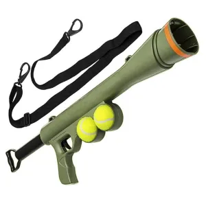 Bazooka Dog Ball Launcher dog toys indestructible dog toys dog tug toys dog plush chew resistant toy