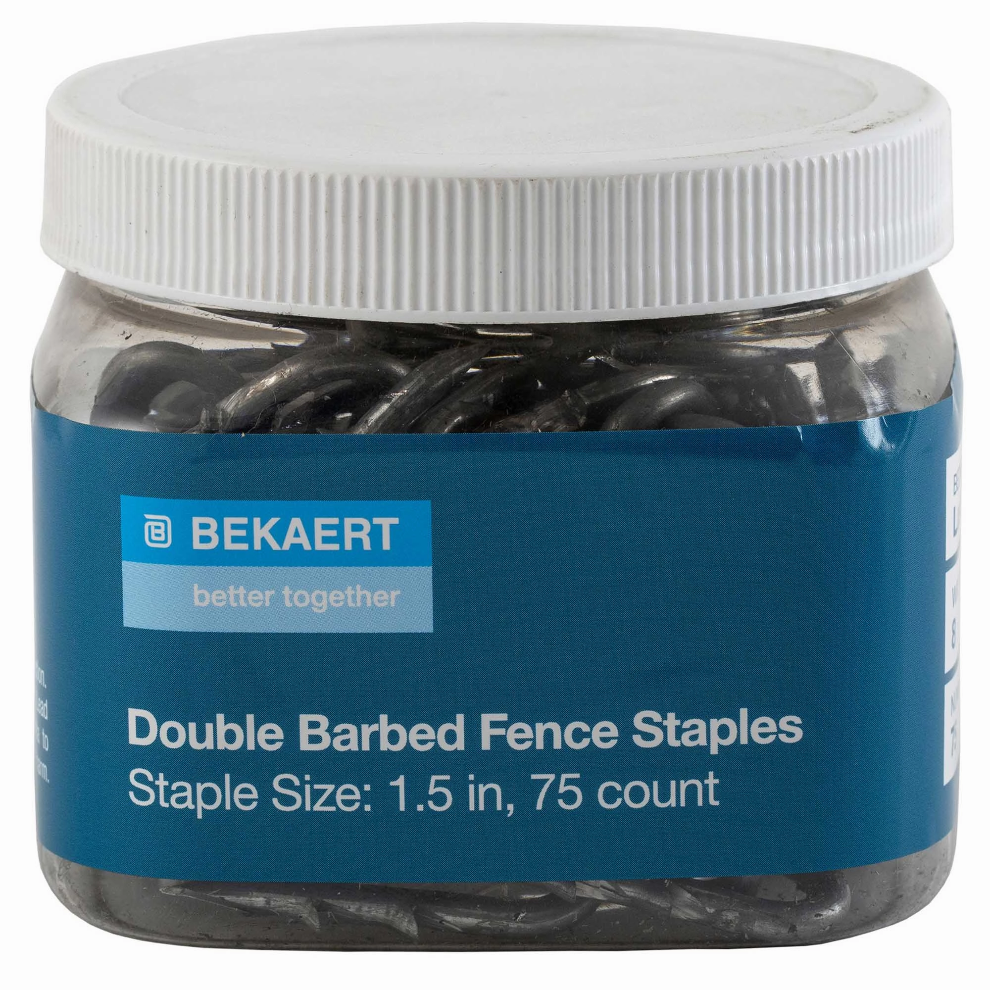Bekaert 1.5" 8 ga Double Barbed Fence Staples, 75 ct/tub grooming tools dog brush cat nail clipper pets shampoo pet trimmer