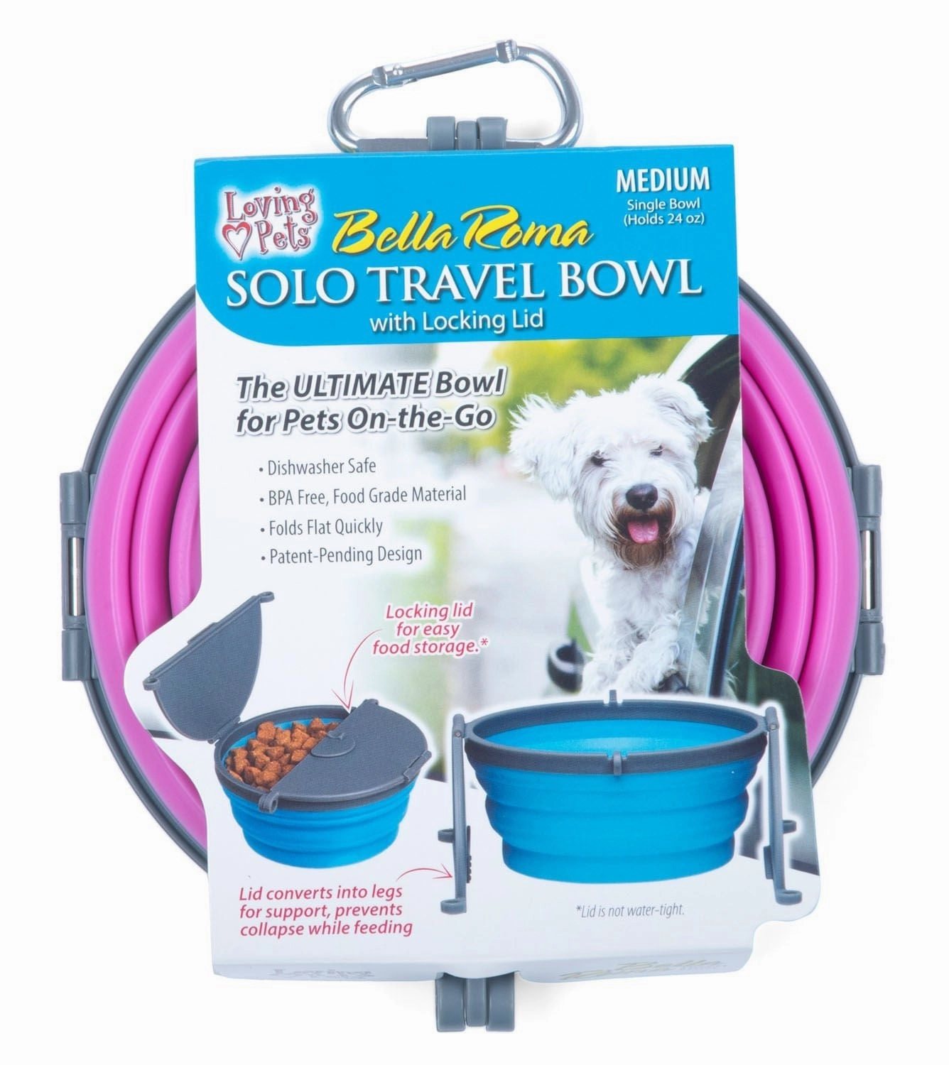 Bella Roma Travel Bowl cat beds cat scratching post cat shampoo cat tunnel cat brush