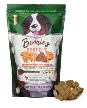 Bernie's Perfect Poop Ultimate Digestion Support 4.2oz Bag - Cheese pig feed piglet nutrition pig food pellets pig vitamins pig treats