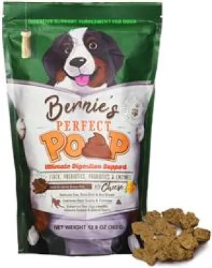 Bernie's Perfect Poop Ultimate Digestion Support 4.2oz Bag - Chicken pig feed piglet nutrition pig food pellets pig vitamins pig treats