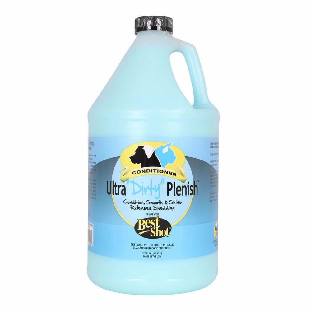 Best Shot Ultra "Dirty" Plenish Conditioner, Gallon cat climbing tree cat hammock cat steps cat grooming kit cat safety gate