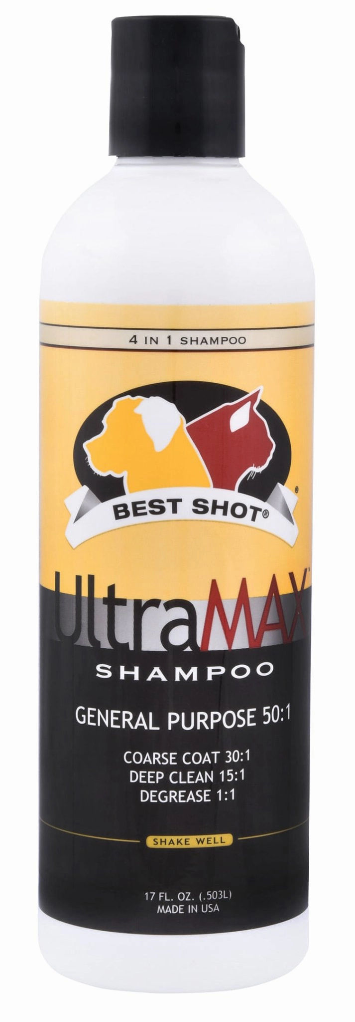 Best Shot UltraMAX Pro "4-in-1" Shampoo cat grooming cat shampoo cat conditioner cat comb cat grooming glove