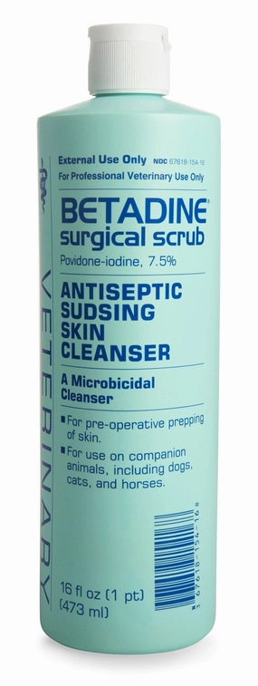 Betadine Surgical Scrub Sudsing Skin Cleanser (Povidone Iodine) chicken supplies backyard chicken coop accessories poultry food chicken vitamins