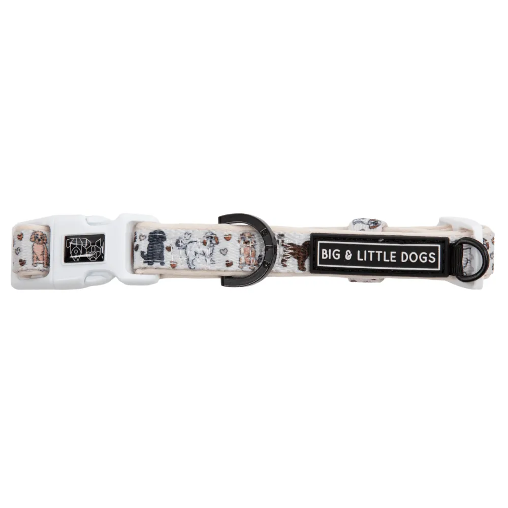Big & Little Dogs Collar & Bow Tie: Oodles of Love