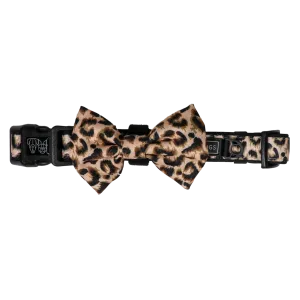 Big & Little Dogs Luxurious Leopard Collar & Bow Tie small animal food rabbit pellets hamster food guinea pig snacks small pet mix