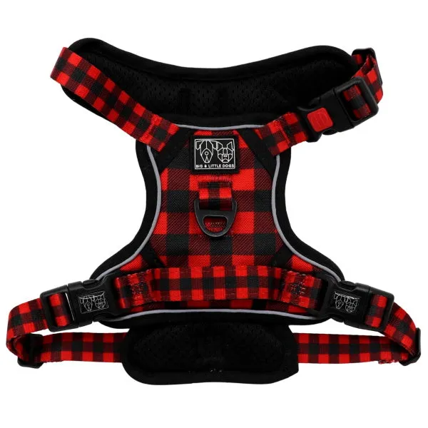 Big & Little Dogs Plaid To The Bone All Rounder Harness small animal food rabbit pellets hamster food guinea pig snacks small pet mix