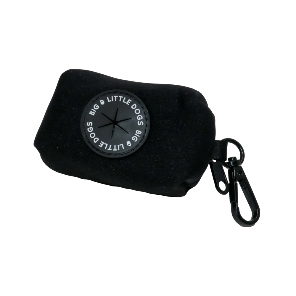 Big & Little Dogs Poop Bag Holder - Black small animal food rabbit pellets hamster food guinea pig snacks small pet mix
