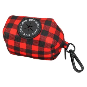 Big & Little Dogs Poop Bag Holder: Plaid To The Bone small animal food rabbit pellets hamster food guinea pig snacks small pet mix