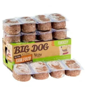 Big Dog Barf Turkey Frozen Raw Dog Food 3kg dog toys interactive dog toy plush dog toy dog rope toy squeaky toy