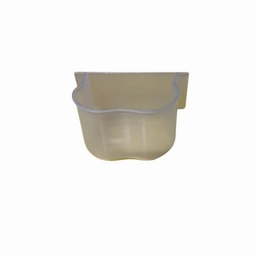 Bird Food Holder 10cm x 4.5cm x 7cm hamster cage guinea pig supplies small animal accessories rabbit water bottle rat tunnel