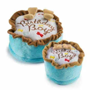 Birthday Cake Boy Dog Toy dog toys indestructible dog toys dog tug toys dog plush chew resistant toy