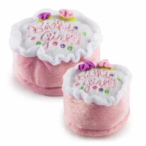 Birthday Cake Girl Dog Toy dog toys indestructible dog toys dog tug toys dog plush chew resistant toy