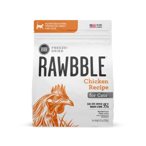 Bixbi Rawbble Chicken Freeze Dried for Cats freeze dried dog food raw food for dogs dog freeze meal high protein dog food grain free freeze dog food