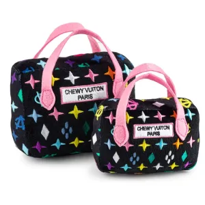 Black Monogram Chewy Vuiton Handbag Dog Toy dog toys indestructible dog toys dog tug toys dog plush chew resistant toy