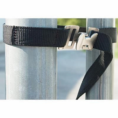 Black Poly Gate Strap, 4' L multi-pet food pet bundle kits pet care sets pet health combos pet treat packs