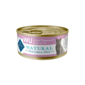 Blue Buffalo BLUE Natural Veterinary Diet WU Weight Management   Urinary Care Wet Cat Food cat treats toys for cats cat hair remover cat cleaning supplies cat food bowl