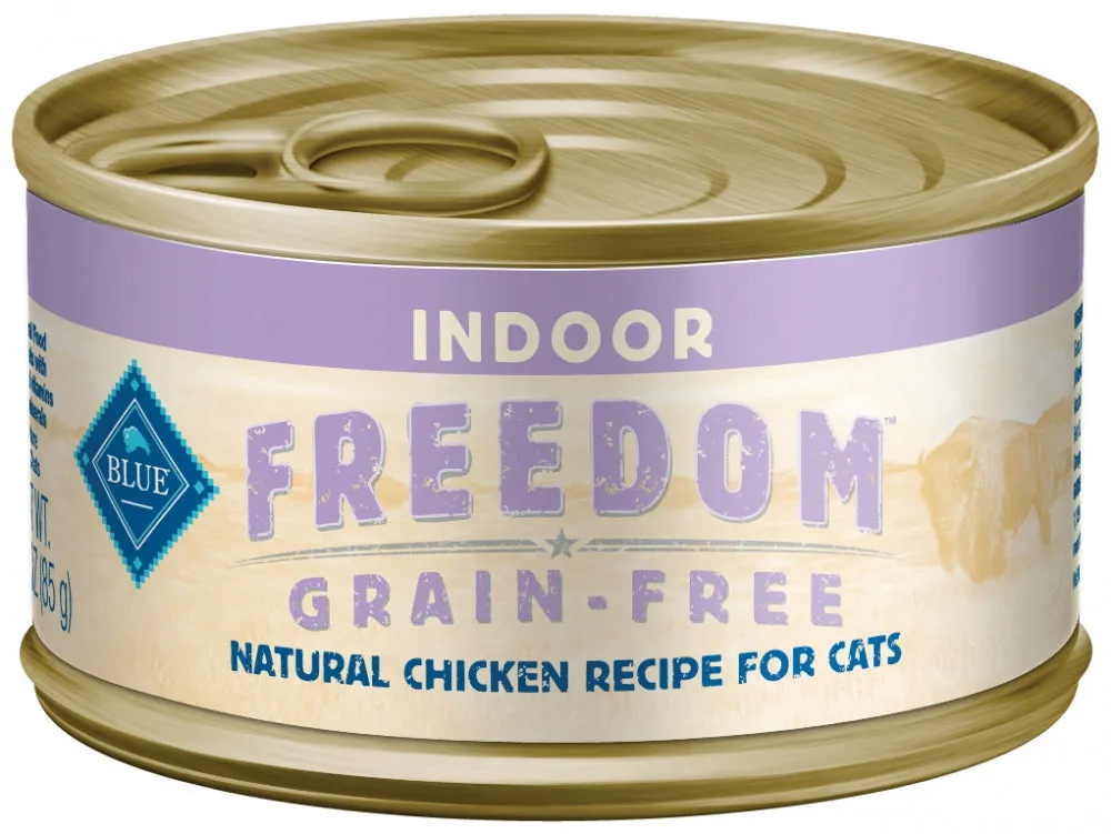 Blue Buffalo Freedom Indoor Chicken Canned Cat Food cat supplies cat house cat tree cat feeder cat collar