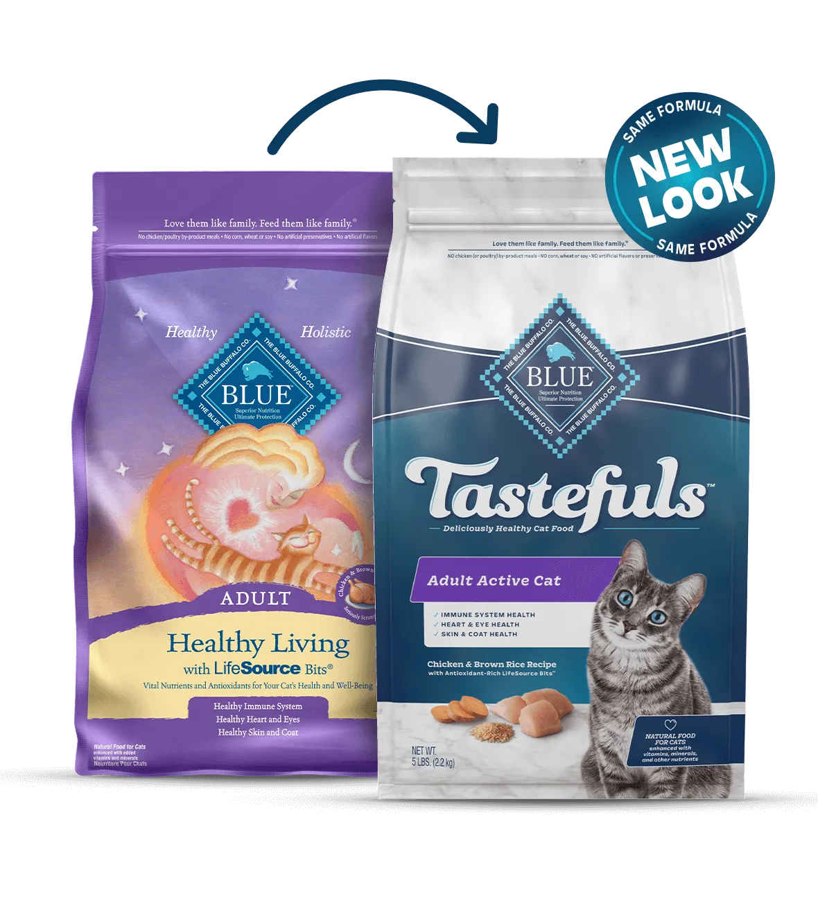 Blue Buffalo Tastefuls Active Adult Chicken & Brown Rice Recipe Dry Cat Food cat treats toys for cats cat hair remover cat cleaning supplies cat food bowl