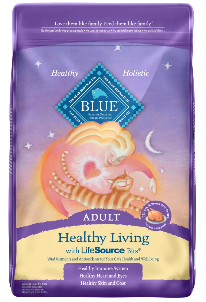 Blue Buffalo Tastefuls Active Adult Chicken & Brown Rice Recipe Dry Cat Food