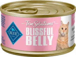 Blue Buffalo True Solutions Blissful Belly Digestive Care Formula Adult Wet Cat Food cat calming diffuser cat stress relief anxiety cat treats cat relaxing spray pet mood aid