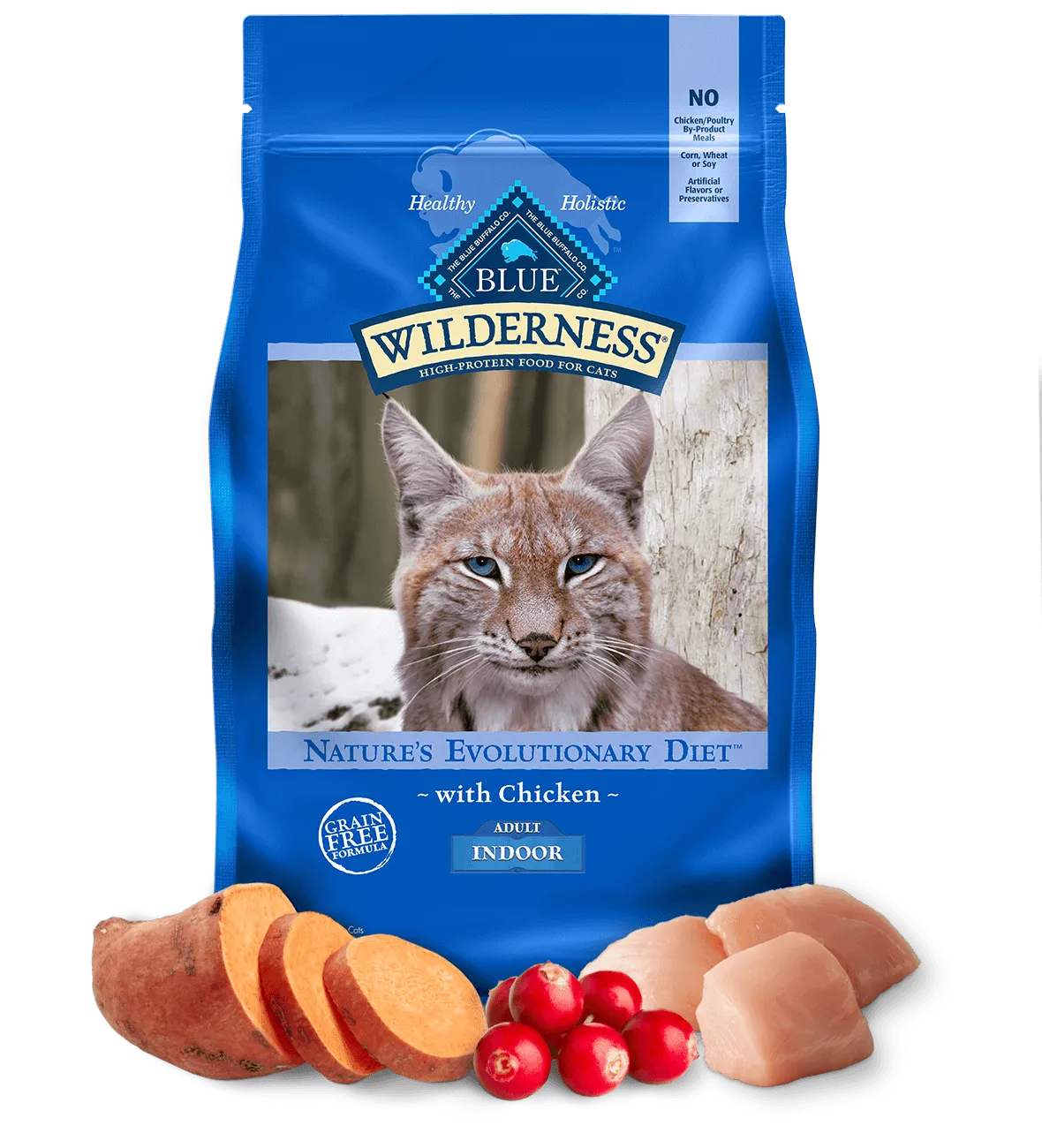 Blue Buffalo Wilderness Grain Free Chicken Recipe Indoor Dry Cat Food cat treats toys for cats cat hair remover cat cleaning supplies cat food bowl