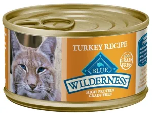 Blue Buffalo Wilderness High-Protein Grain-Free Adult Turkey Recipe Canned Cat Food cat calming diffuser cat stress relief anxiety cat treats cat relaxing spray pet mood aid