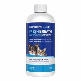 bluestem Fresh Breath Plaque & Tartar Control Water Additive for Dogs & Cats cat grooming cat shampoo cat conditioner cat comb cat grooming glove